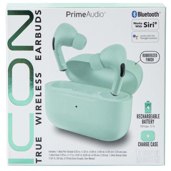 Bluetooth Wireless Earbuds with Charging Case Teal - Picture 1 of 7